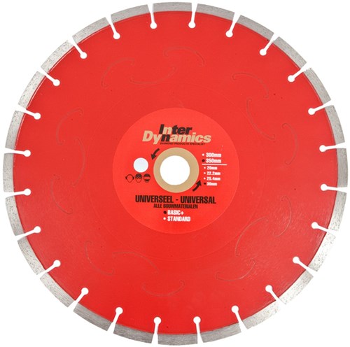 Inter Dynamics Diamantzaag Universeel High-End 350x22,2mm - 143352
