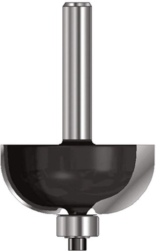ENT Holprofielfrees HM R12 met lager, Kolf 12mm - 7914738