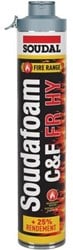 Soudal Soudafoam FR Hy  Glick & Fix | Rood | 750 ml - 146751