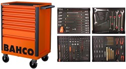 Bahco 1472K7-FULL4 | Gereedschapswagen | Oranje | 190-delig 1472K7-FULL4