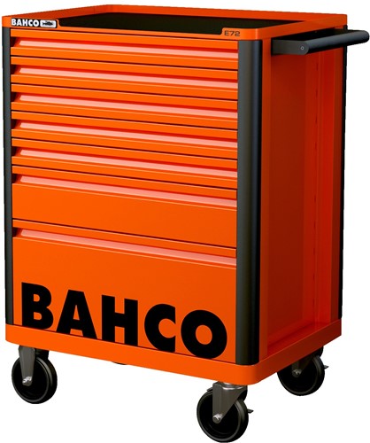 Bahco 1472K7 | E72 Gereedschapswagen | Oranje | 7 Lades - 1472K7
