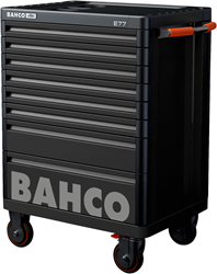 Bahco Gereedschapswagen 'Premium' E77 26" met 8 lades zwart | 693 mm x 510 mm x 965 mm - 1477K8BLACK