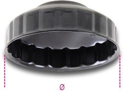 Beta Purflux® oliefilter dopsleutel 1493 76-L30 - 014930222