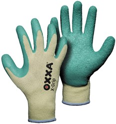 Oxxa X-Grip Werkhandschoen Geel/Groen, 8 - 15100008 - 15100008