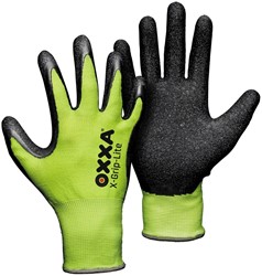 Oxxa X-Grip-Lite Werkhandschoen Geel/Zwart, 10 - 15102510 - 15102510