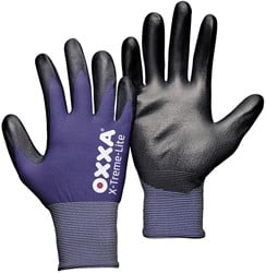 Oxxa X-Treme-Lite Werkhandschoen Pu Nylon Blauw, 10 - 15110010 - 15110010