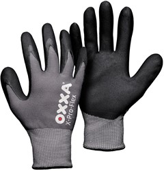 Oxxa X-Pro-Flex Werkhandschoen Nft Zwart, 9 - 15129009 - 15129009