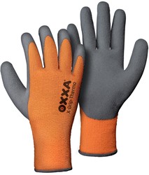 Oxxa X-Grip-Thermo Veiligheidshandschoen 51-850 Or./Grijs,10 - 15185010 - 15185010