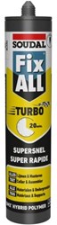 Soudal Fix - All Turbo | Lijmkit | Wit | 290 ml - 153987