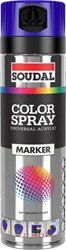 Soudal Color Marker Spray 500 ml | fluo blue - 155988
