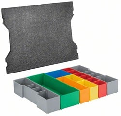Bosch Blauw L-BOXX 102 inset box | set 13 stuks | Professional - 1600A016N8