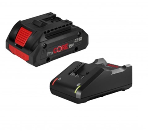 Bosch Accessoires Starterset | 1 x ProCore Accu | 18V | 4.0Ah | GAL18V-40 Lader - 1600A01U7U