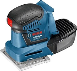 Bosch Blauw GSS 18V-10 Professional accu schuurmachine Body | zonder accu's en lader  - 06019D0200