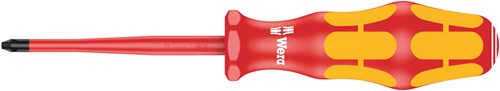 Wera 162 is PH VDE geïsoleerde Phillips Schroevendraaier, kling met gereduceerde diameter, PH 1 x 80 mm - 1 stuk(s) - 05006450001