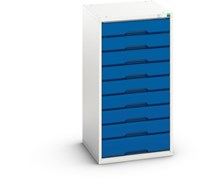 Bott Verso Schuifladenkast | 525x550x1000mm | 9 Laden | RAL 5010 - 16925057.11