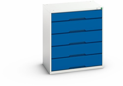 Bott Verso Schuifladenkast | 800x550x900mm | 5 Laden | RAL 5010 - 16925117.11
