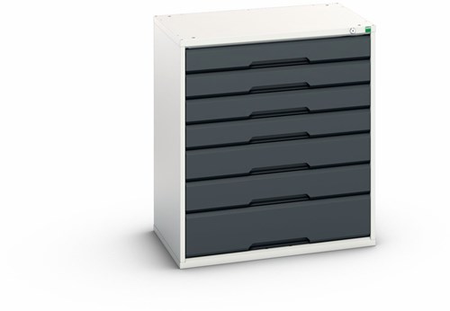 Bott Verso Schuifladenkast | 800x550x900mm | 7 Laden | RAL 7016 - 16925129.19