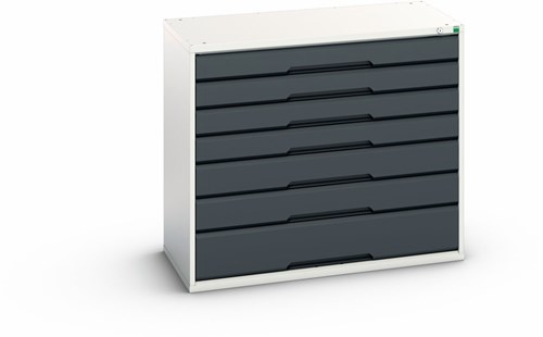 Bott Verso Schuifladenkast | 1050x550x900mm | 7 Laden | RAL 7016 - 16925229.19
