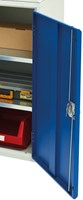 Bott Verso Eco Wandkast | 800x350x600mm | 2 Legborden | 1 Lade | RAL 5010 - 16929103.11-2