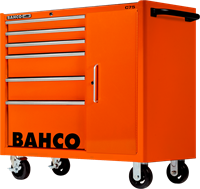 Bahco 40" klassieke C75 gereedschapswagen met 6 lades en opbergkast | 1100 x 986 x 501mm - 1475KXL6C