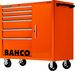 Bahco 40" klassieke C75 gereedschapswagen met 6 lades en opbergkast | 1100 x 986 x 501mm - 1475KXL6C