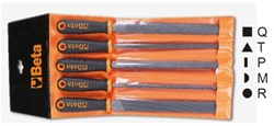 Beta 1719BMA10/B5 ?5 delig set halfzoeten vijlen | met handgreep | in etui - 017190298 017190298