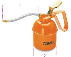 Beta 1751N 200-Metalen Oliekannen, Flexibele - 017510020