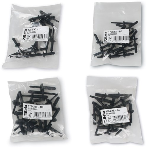 Beta 1764/K5-R1 Plastic Klinknagels Set | 20-delig - 017640003