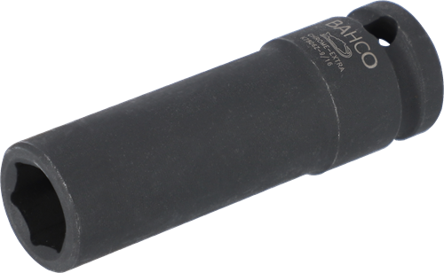 Bahco Slagdop 1/2" | lang | zeskant | gefosfateerd | 15 mm - retailverpakking - SBK7806M-15
