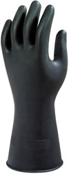 Enzo Handschoen Marigold Black Heavyweight G17K Zwart Dikte (Dubbel) 1,60 M - 18607011 - 18607011