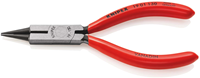 Knipex Rondbuigtang met Zijsnijder (Sieraad-Buigtang) | 130 mm Lengte | Kunststof Bekleed | Zwart Geatramenteerd - 19 01 130 SB