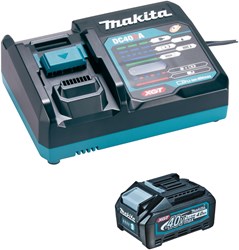 Makita 191J65-4 | XGT startset 40V Max (1x 4.0Ah BL4040 accu + DC40RA snellader) - 191J65-4