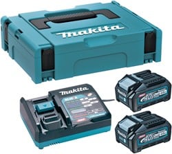 Makita 191J97-1 | Startset XGT | DC40RA/2XBL4040 | 40V | oplader DC18RA | MBox - 191J97-1