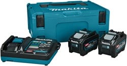 Makita 191V35-5 | XGT Startset DC40RA / 2x BL4050F | 40V max | 5.0Ah in MBox - 191V35-5