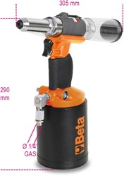 Beta Pneumatisch blindklinktangAutomatic air suction riveter 1946C 7,8 - 019460008
