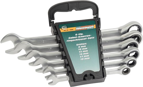 Brüder Mannesmann M 299 - 7-Delige Inbussleutelset Met Kogelkop 2-10mm