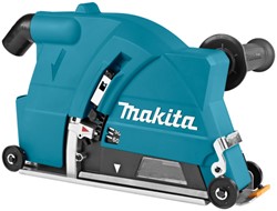 Makita Stofvrij slijpen in beton met deze 230mm inval stofafzuigkap - 198440-5