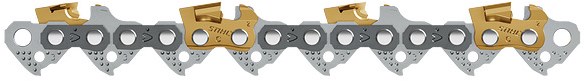 2 x chaîne de scie 45 cm / 1,5 mm / 0,325 / 72 TG pour Parkside PBKS53