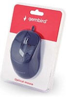 Enzo Gembird Optische muis USB zwart met zijknoppen 9510016-2