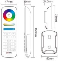 MiBoxer Zigbee RGB-CCT Afstandsbediening 7-zones - LED0272-2