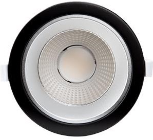 CCT LED downlighter zwart reflector 10W Tri-White dimbaar - LED2503-2