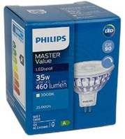 Philips LED spot GU5.3 12V 5,8-35W 3000K dimbaar - LED3546-2