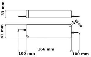 LED driver 12V 30W IP67 plastic - 4379230-2