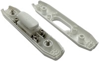 Chacon Snoerschakelaar rond design wit 2A - 7401100-2