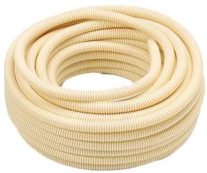 Enzo Flexibele pijp 5\ 8 16mm creme 10 meter 4031040-2