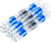 Krimpkous soldeerconnector 1,5 - 2,5mm blauw zak(50) - 4143019-2