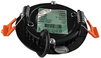 LED panel downlight 3W 4000K incl. driver zwart - LED2602-2
