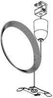 Nordic Kabelset tbv. rail 3-fasen grijs lengte 300 cm-2