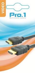 Enzo Pro-1 HDMI kabel 1 meter 1.4 - 9284040-2