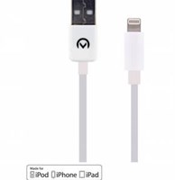 Enzo Mobilize Apple lightning USB laadkabel 1,0 meter wit - 9540010-2